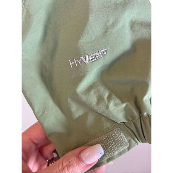 The North Face High Neck Full Zip Hooded Anorak Hyvent Jacket Women's Medium - Picture 3 of 12